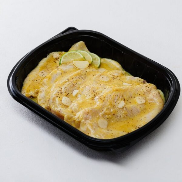 FRESH CHICKEN BREAST WITH LEMON & GARLIC 500gm